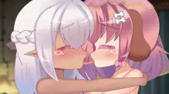 百合えっち❤その２❤キス❤濃厚アニメ❤