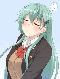 キス待ち鈴谷