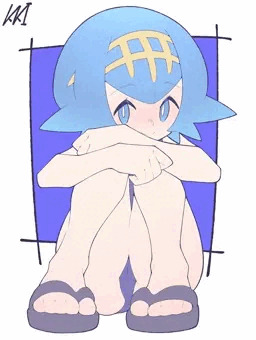体育座りスイレンちゃん