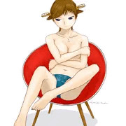 半裸比叡くん