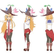 ニジエたん スケベ衣装 【ウィッチ風】