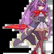 メカ娘歩くモーション