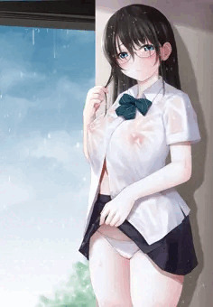 濡れ透け委員長