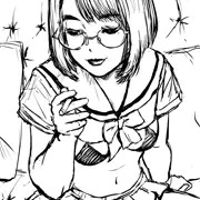 喫煙少女