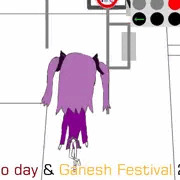 アイスクリーム求めホテルへダッシュする少女