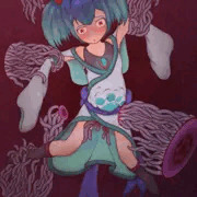 転移触手に内側から蹂躙される魔法少女