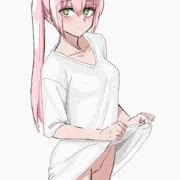 すそをめくる