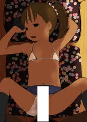春休みの宿直室で着せ替え人形ごっこ