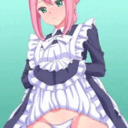 メイドマリーたくし上げ