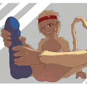 楊梅の足コキ練習