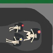 野生の母娘の睡眠