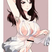 ベビードール姿のふたなりモデルさん