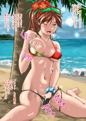 ロマサガ３　水着エレン自慰にふけるの図