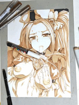 2021誕生日プレゼントの返礼品に描いた生落書きVol.2