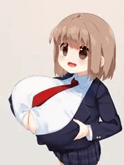 ロリ巨乳制服パイズリ