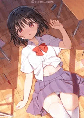 夏の自習室