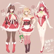 メリクリ2022衣装ラフデザ