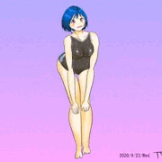 スケール水着
