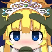 【0:42無料公開】世界樹3金姫強制フェラ＆喉奥射精【Skeb】
