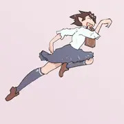 走る２