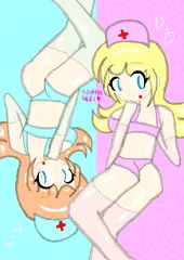ナース姉妹の下着姿6