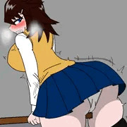 机の角で気持ちよくなっちゃう葵ちゃん