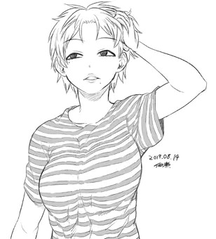 ショート巨乳教