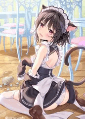 「お水こぼしちゃった…」