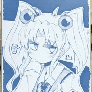 照れルリ色紙