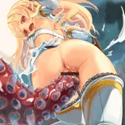 エルフと触手