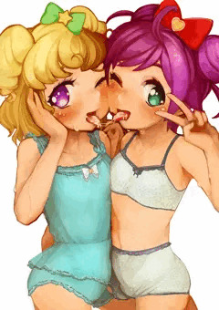 ゆいちゃんとらぁらちゃん