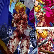 マキ無惨!!アンドレにボコボコにされて失禁!!