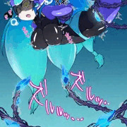 Skeb】膨乳＋母乳＋触手