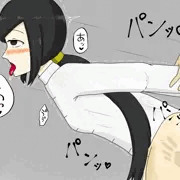 バックで突かれるホンフーさん