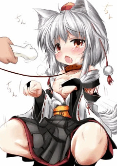 椛にえさやり