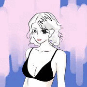 黒水着