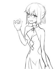 水着オルタでらくがき