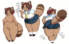 【ケモモ学園】たぬ子ちゃん