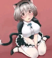 おもらしメイド娘