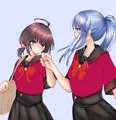 見つめ合う二人