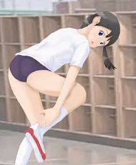 下駄箱の前で