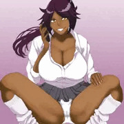 パンティーを見せてくれるギャルJK夜一さん
