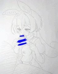 ボクだって・・女の子なのだ・・これぐらい！