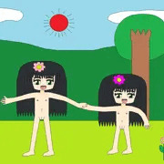 全裸のりんご