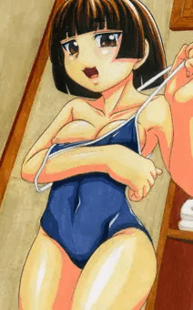 着替え中