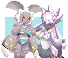 水着を試着するマギアナさんとディアンシーさん！