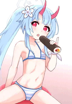 チセちゃん 水着 恵方巻