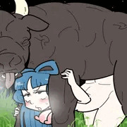 織姫さまVS牛