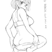 X朝練習絵まとめ#41〜#50