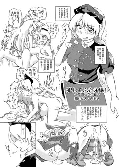としあき合同誌8裏「犯してふた永琳！」